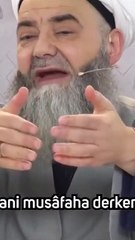 Cübbeli Ahmet, erkek erkeğe tokalaşmayı tehlikeli buldu: Cinsel meyil duyar