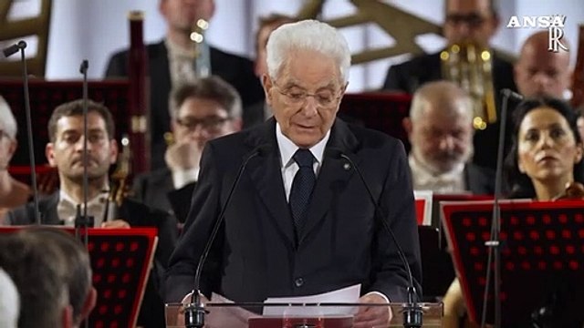 Mattarella: Per Ucraina si cerchi una pace giusta