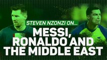 Steven Nzonzi on Messi, Ronaldo and the Middle East