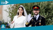 Rania de Jordanie : Sa tenue surprend au mariage de son fils Hussein, un choix étonnant mais ultra é