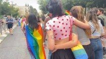 Un fuerte dispositivo policial flanquea una tensa marcha del orgullo LGTBI en Jerusalén