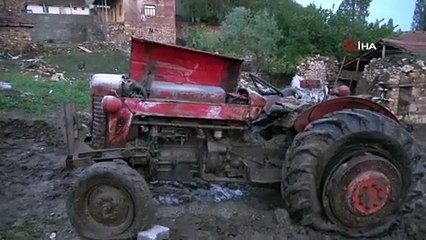 Kırıkkale'de sel felaketi hayatı felç etti