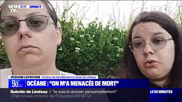 Suicide de Lindsay: Je vais en cours avec la boule au ventre , témoigne Océane, amie de Lindsay, également harcelée