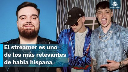 Así reaccionó Ibai Llanos a "Music Sessions #55" de Bizarrap y Peso Pluma