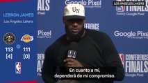 LeBron James y su enigmático mensaje: 