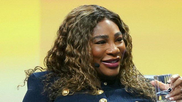 Serena Williams Poked Fun at Her Growing Baby Bump While Slipping Into a Slinky LBD