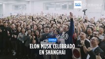 Aclamado en Shanghái, Elon Musk amplía sus negocios en China en tres días sin tuitear