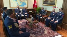Bakan Akar, Hava Kuvvetleri Komutanı Orgeneral Gülan'ı kabul etti
