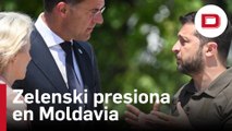 Zelenski presiona en Moldavia para acelerar la entrada de Ucrania en la OTAN