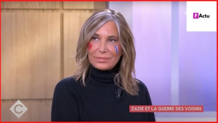 zazie sort de silence sur la guere de ses voisines ...