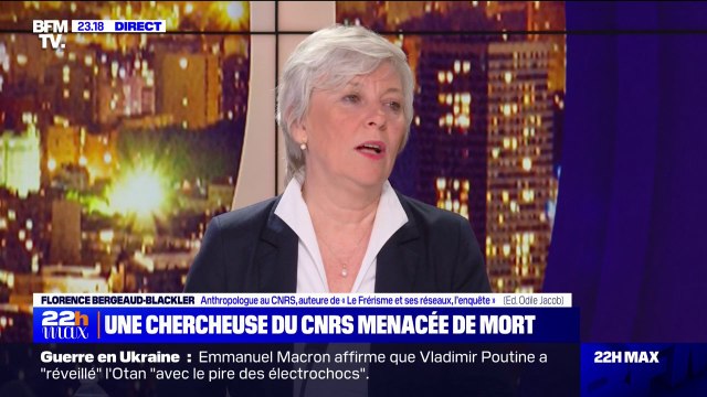 Chercheuse du CNRS menacée de mort: Je suis accompagnée d'un dispositif de sécurité , explique l'anthropologue Florence Bergeaud-Blackler