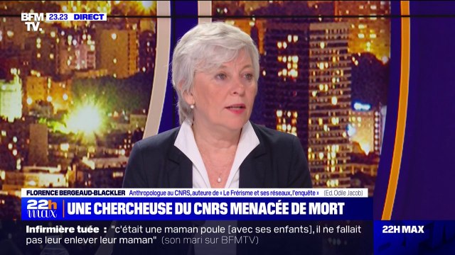 Chercheuse du CNRS menacée de mort: Des chercheurs sont des compagnons de route [des Frères Musulmans , pour l'anthropologue Florence Bergeaud-Blackler
