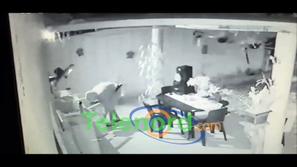 Captado por cámara de vigilancia hombre robando dentro de una vivienda en SFM