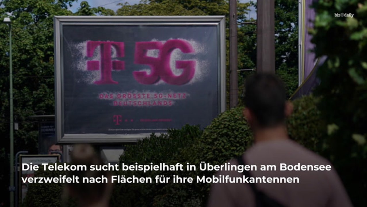 5G-Antennen: Bau stagniert - Niemand will sie!