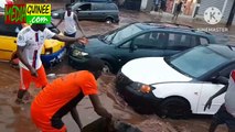 Forte pluies sur conakry....