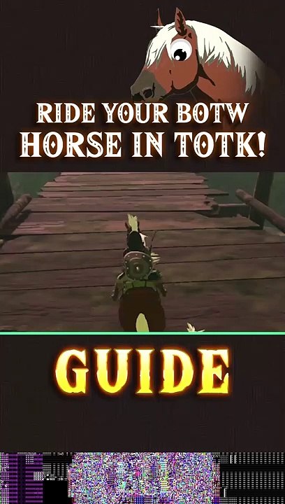 Tus caballos favoritos en Zelda: Tears of the Kingdom