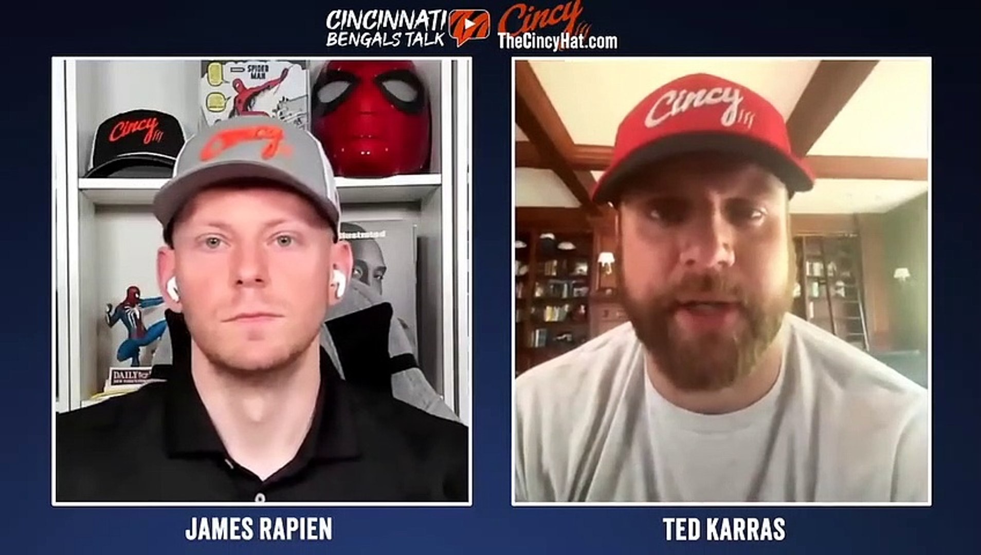 Cincinnati Bengals Center Ted Karras on Jonah Williams - video