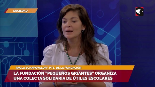 La fundación Pequeños Gigantes organiza una colecta solidaria de útiles escolares
