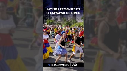 Latinos presentes en el Carnaval de Berlín