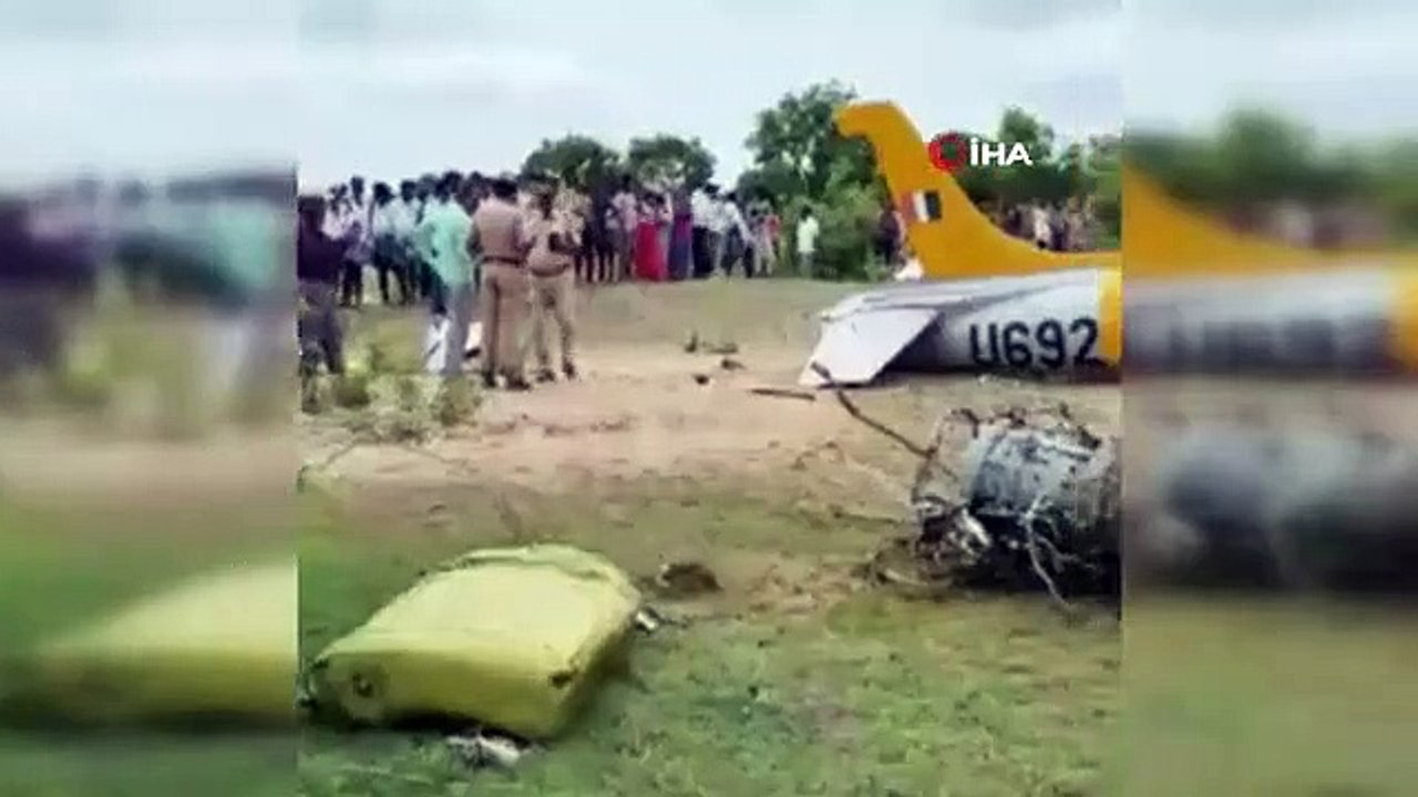 Un avion d'entraînement militaire s'écrase en Inde : 2 blessés