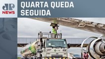 Petrobras reduz preço do querosene de aviação em 12,6%