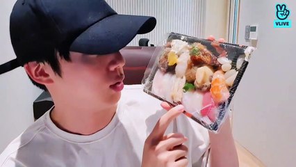 [ENG CC +] 2020.07.10 VLIVE BTS - Eat Jin
