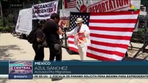 México: Ciudadanos de 22 estados protestan en rechazo a políticas migratorias de los EE.UU.
