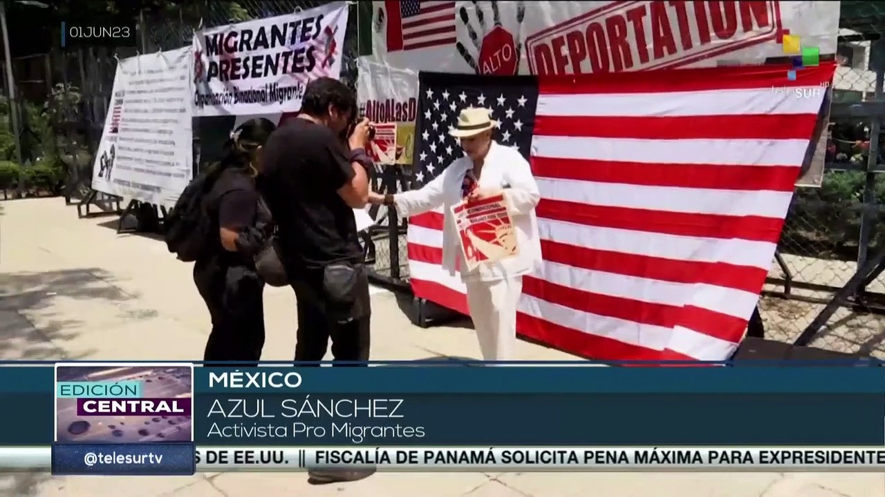 México: Ciudadanos de 22 estados protestan en rechazo a políticas migratorias de los EE.UU.