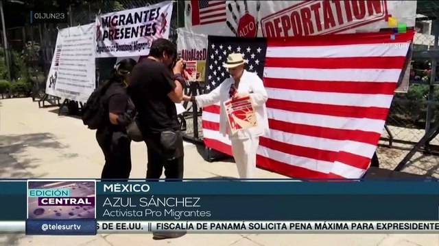 México: Ciudadanos de 22 estados protestan en rechazo a políticas migratorias de los EE.UU.