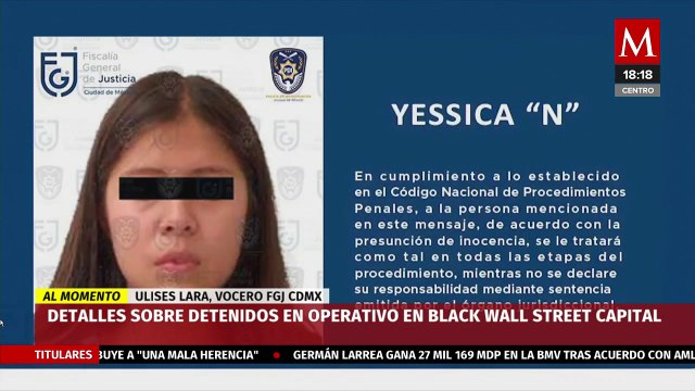 Personas acusadas en caso 'Black Wall Street Capital' seguirán en prisión preventiva: Ulises Lara