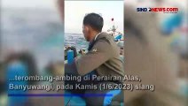 Viral! Proses Evakuasi 6 ABK Kapal Tenggelam di Banyuwangi oleh Nelayan