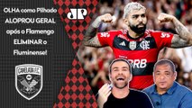 ALOPROU! Pilhado GANHA APOSTA e HUMILHA Vampeta AO VIVO após Flamengo ELIMINAR o Fluminense!