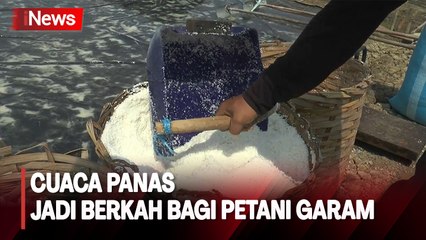 Cuaca Panas Bawa Berkah untuk Petani Garam di Jepara