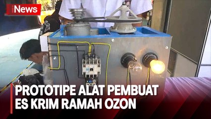 Siswa SMK di Cimahi Ciptakan Prototipe Alat Pembuat Es Krim Ramah Ozon