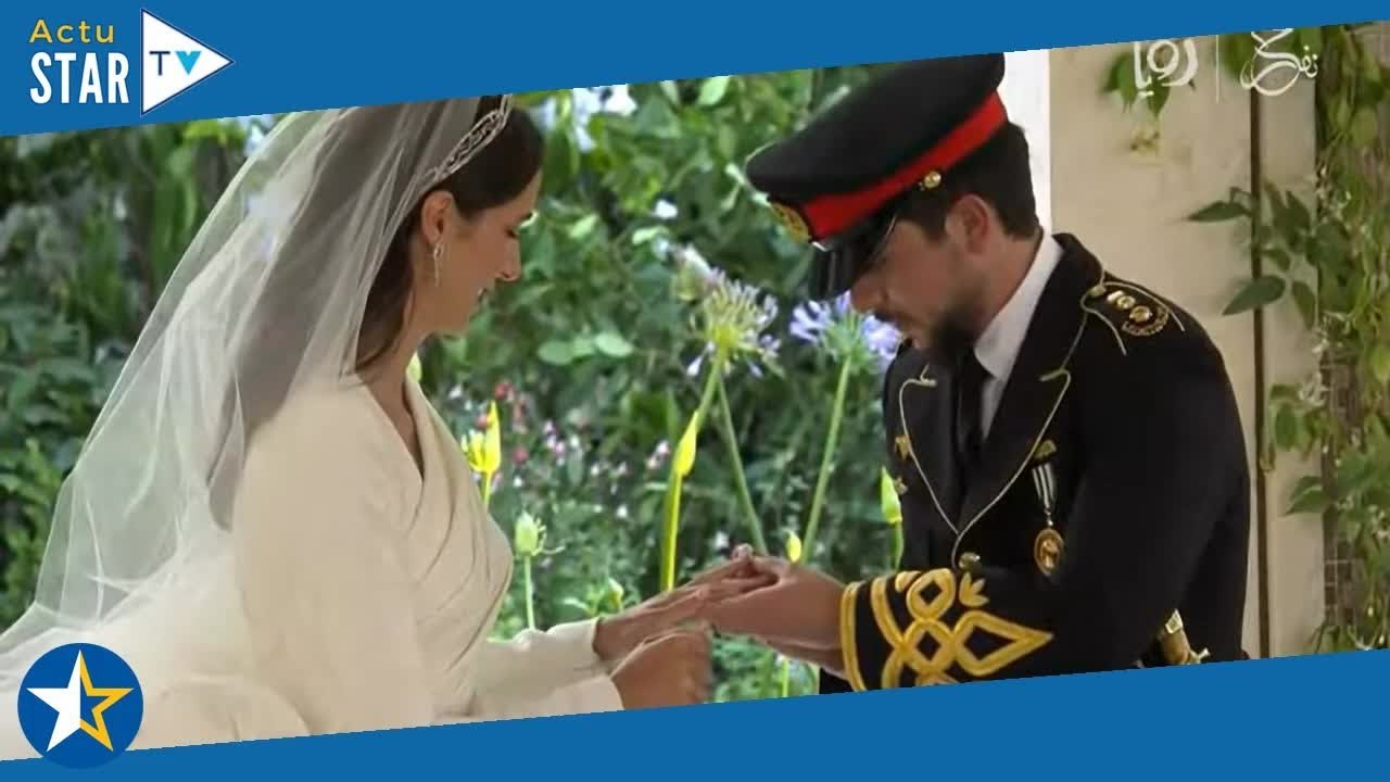 Mariage du prince Hussein de Jordanie et Rajwa...