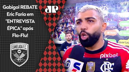 DEU NO MEIO! "ISSO É FLAMENGO! NÃO É BIG BROTHER! E VOCÊ..." Gabigol REBATE Eric Faria após Fla-Flu