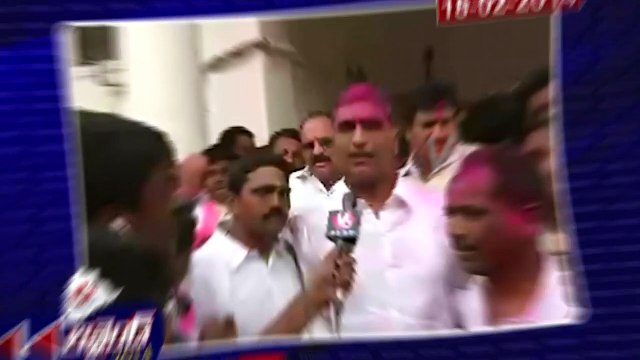 Rewind 2014 : Telangana Bifurcation Has Happened With CM KCR Hard Work, Says Harish Rao | V6 News