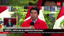 Pedro Castillo cuenta con seis abogados en su defensa tras su destitución de la presidencia de Perú