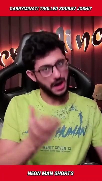 CarryMinati TROLLED Sourav Joshi in his Video? | CarryMinati Sourav Joshi Vlogs Roast News #shorts