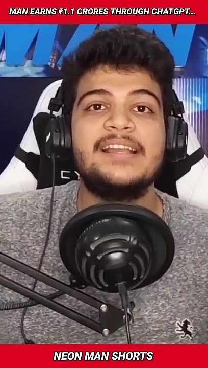 He Earned 1.1 CRORES through ChatGPT by doing this...| ChatGPT AI News Shorts Facts #shorts