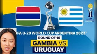 Gambia U20 Bent Uruguay U20 : 0-1