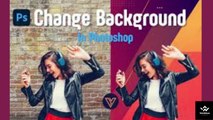 How to Change Background in Photoshop in Hindi | How to Change Background in Photoshop