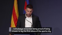 Emotional Jordi Alba bids Barca farewell
