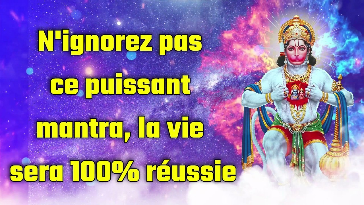 N'ignorez pas ce puissant mantra, la vie sera 100% réussie