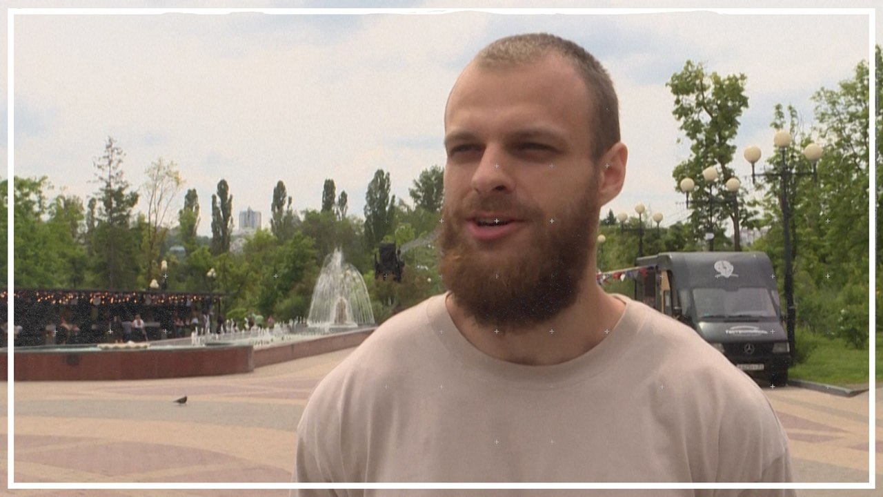 In der russischen Grenzstadt Belgorod: 'Wir glauben an unsere Leute '