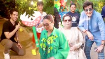 Jeetendra, Rani Mukerji, Jeh Baba At Birthday Party Of Tusshar Kapoor's Son