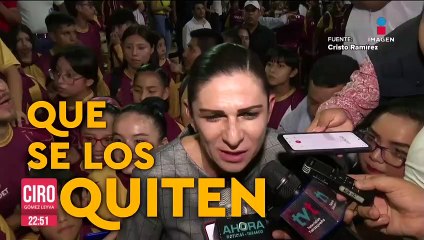 Ana Gabriela Guevara volvió a criticar a equipo de nado sincronizado