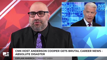 CNN Host Anderson Cooper Gets Brutal Career News - Absolute Disaster