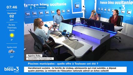 Agathe Roby (LFI), conseillère d'opposition à la mairie de Toulouse
