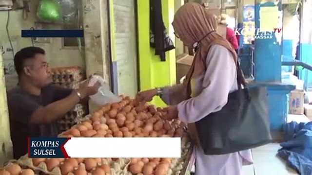 Harga Telur Ayam Melonjak di Pasar Tradisional